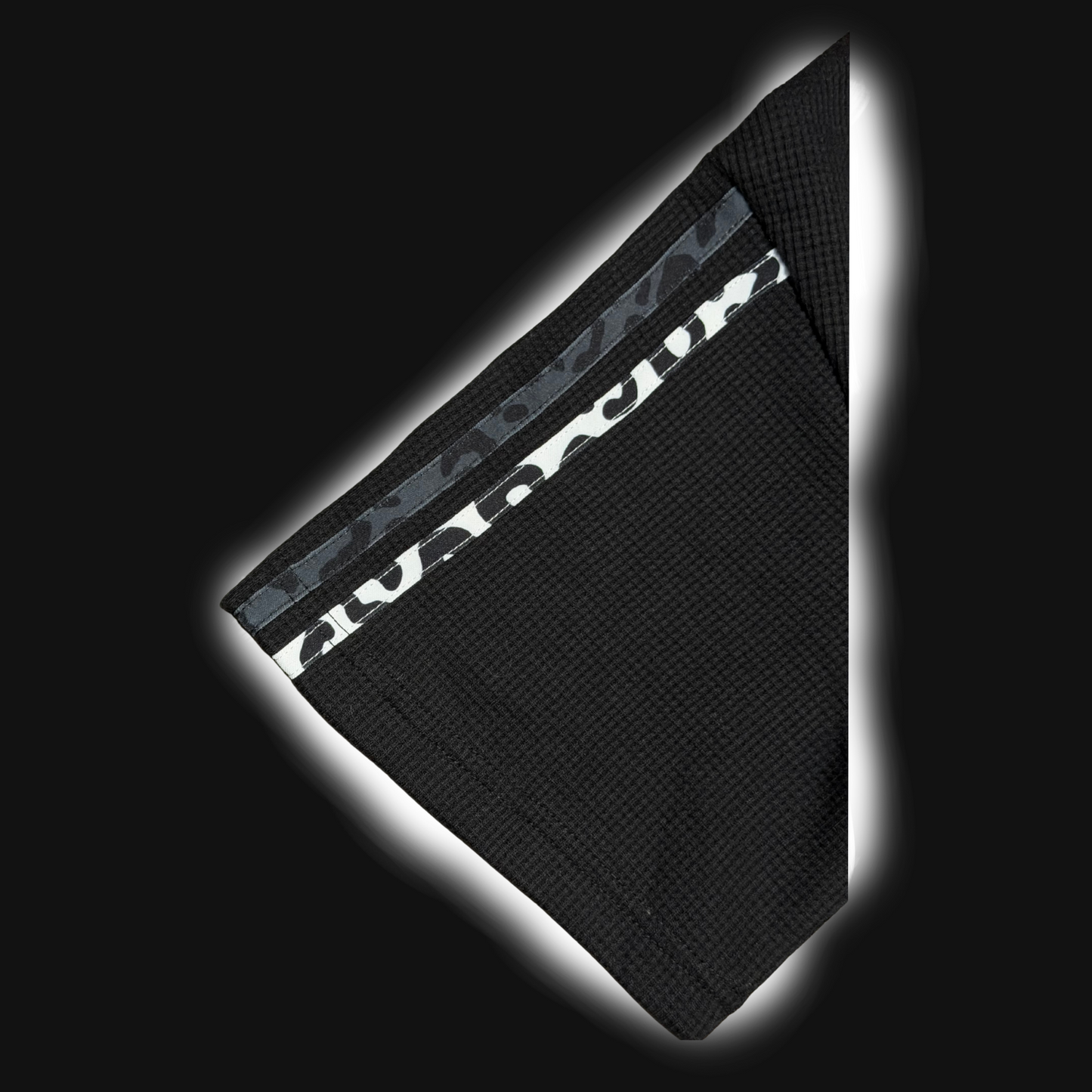 B/W Leopard Knit T-Shirt