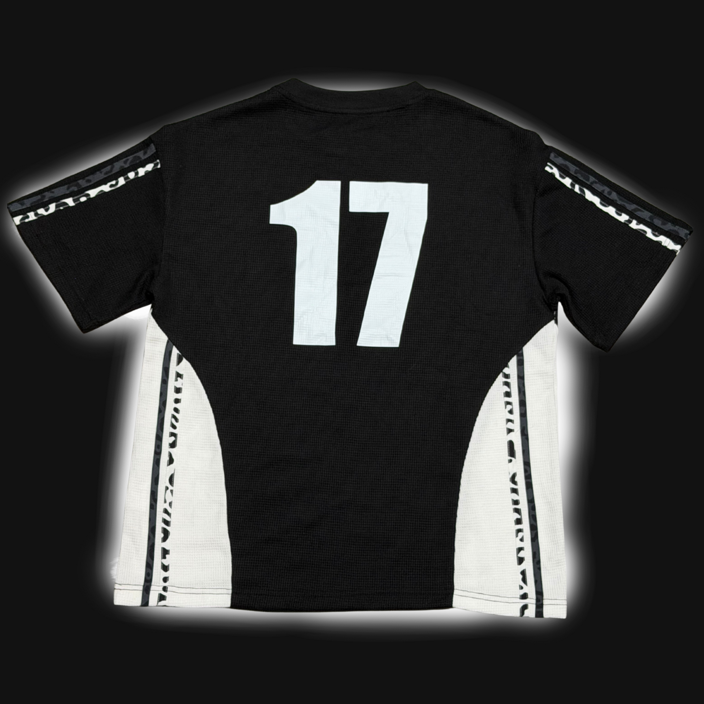 B/W Leopard Knit T-Shirt